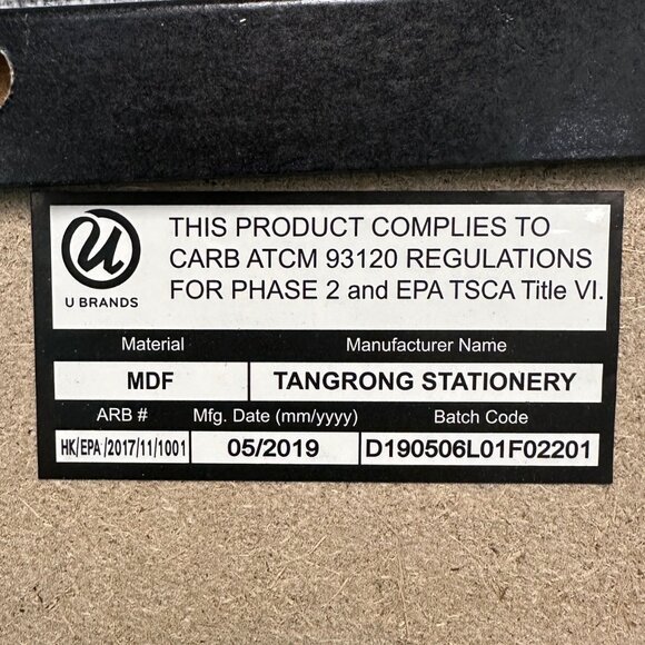 Black, framed corkboard/bulletin board, 17x23 - Picture 4 of 5